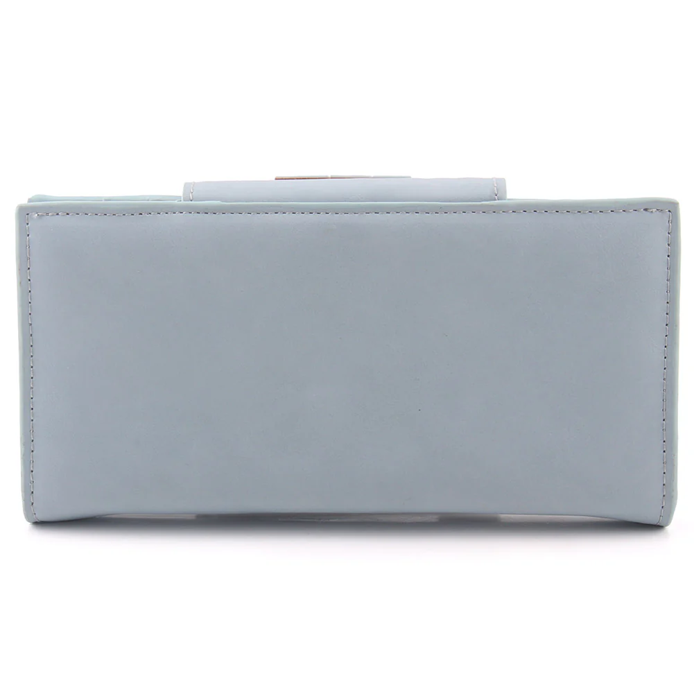 Women "ELVIRA" Compact Adjustable Buckle Adorned Envelope Style Wallet Lady Clutch - Image 2