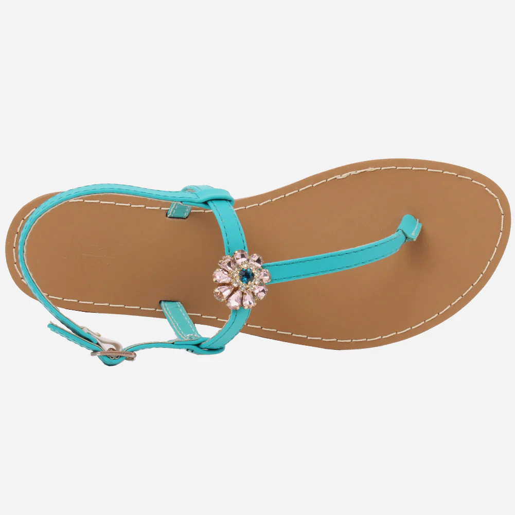 Women "EMMA" Wide Fit Flat Sandals - Image 4