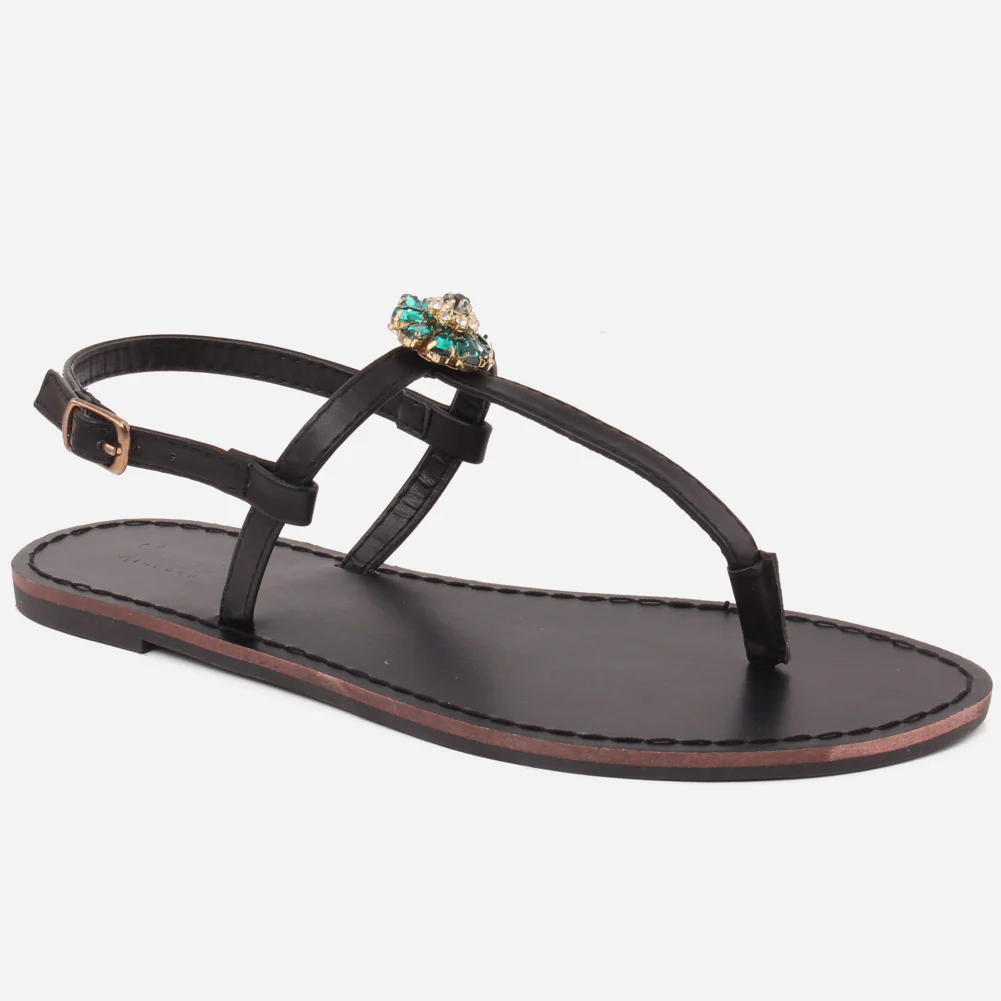 Women "EMMA" Wide Fit Flat Sandals