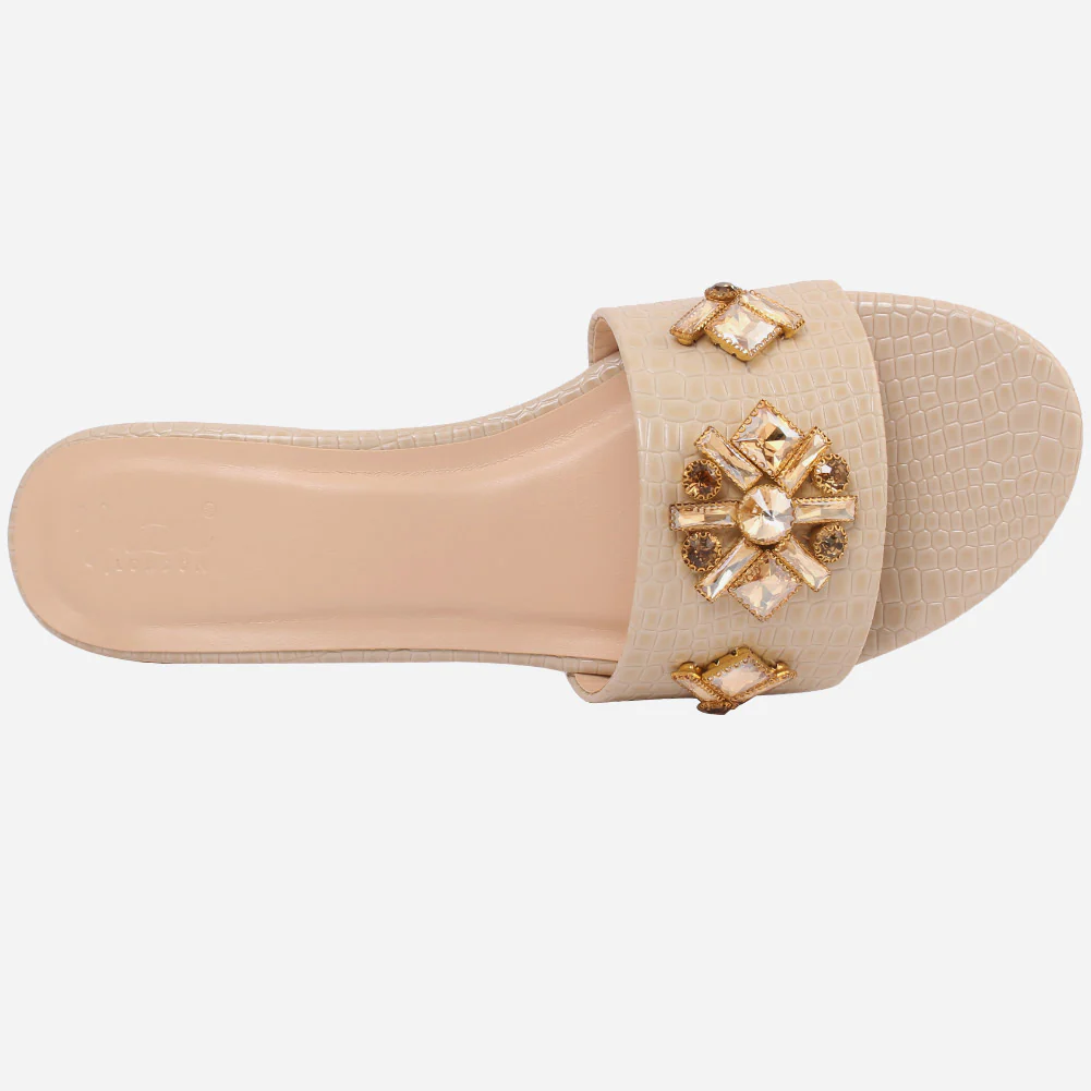 Women "EVELYN" Block Heel Slippers - Image 4