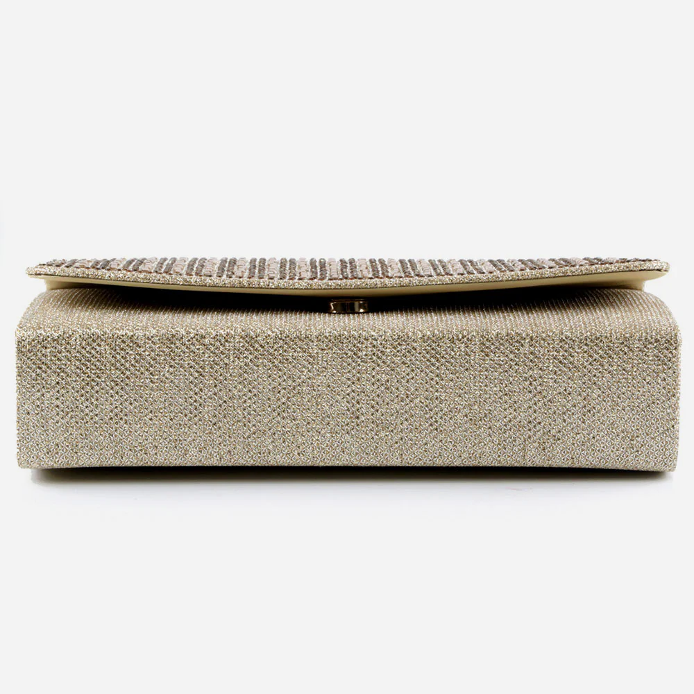 Women Evening Clutch Bag Wedding Handbag Prom Purse Sparkly Flap Over Party Bags Diamante Birthday Gifts for Her - Image 2