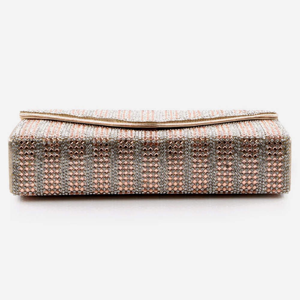 Women Evening Clutch Bag Wedding Handbag Prom Purse Sparkly Flap Over Party Bags Diamante Birthday Gifts for Her - Image 2