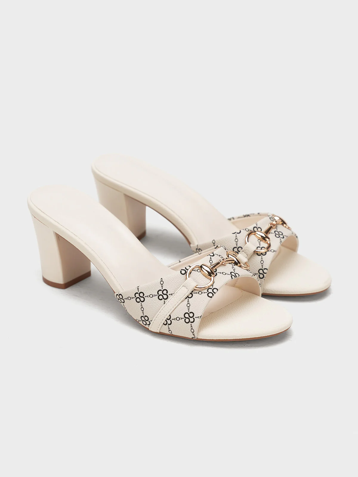 Women "FAVIAN" Slip On Block Heel Sandals - Image 4