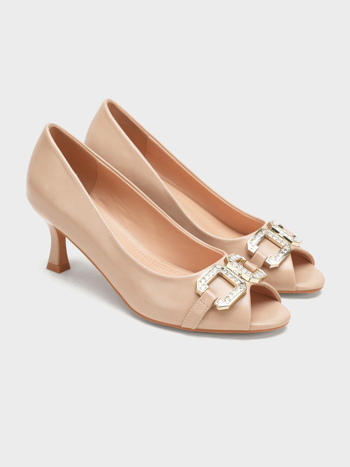 Women "FOPHIA" Open Toe Slip On Sandals - Image 3