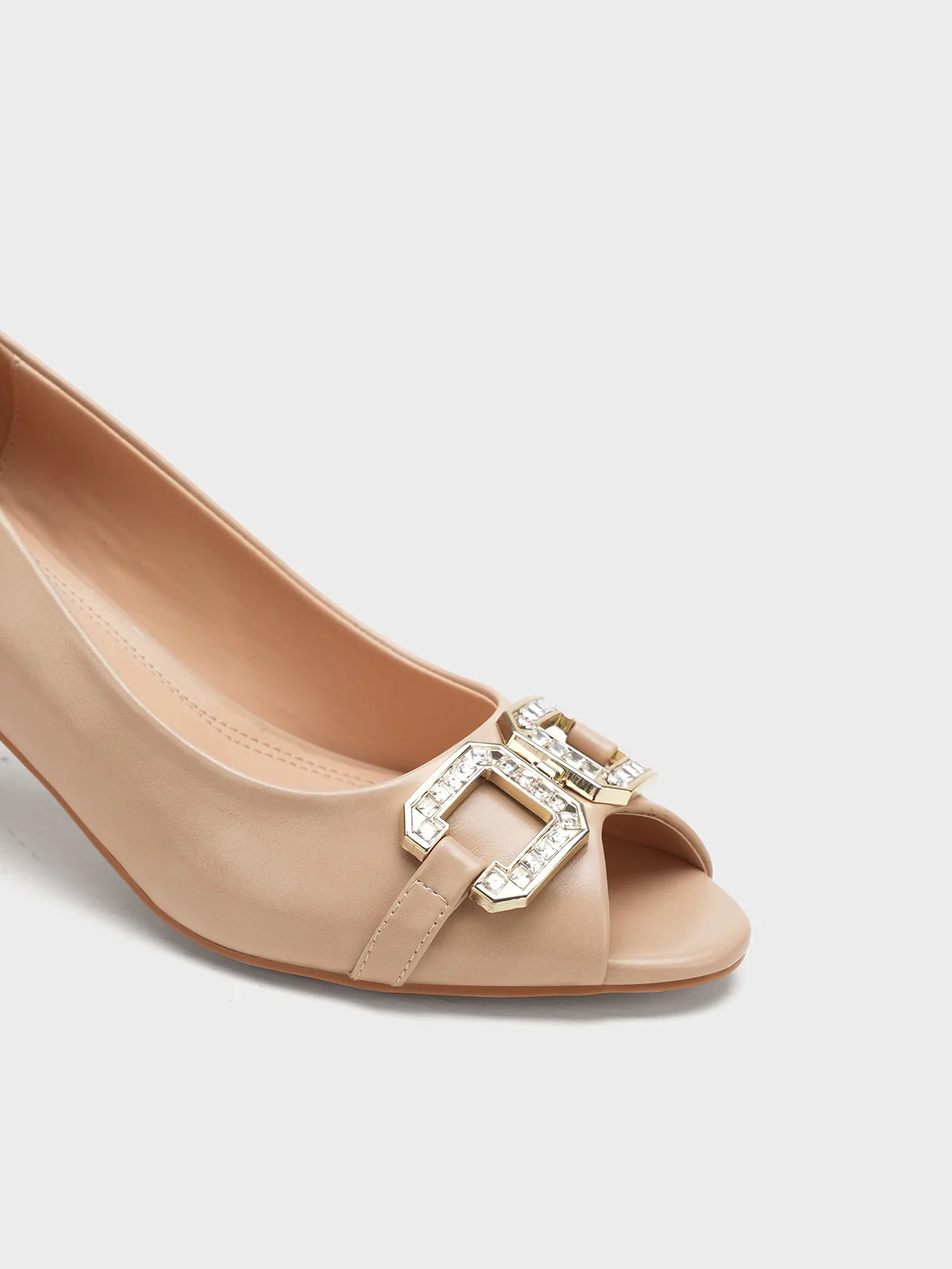Women "FOPHIA" Open Toe Slip On Sandals - Image 5