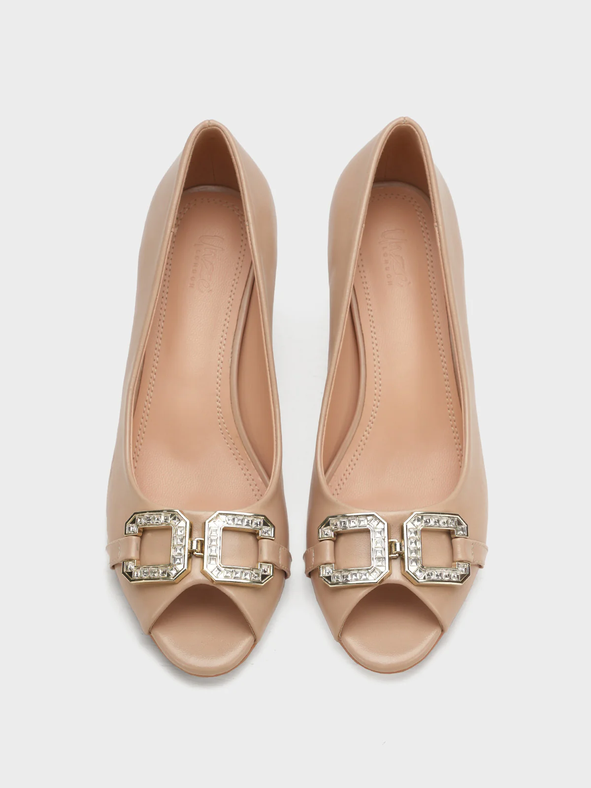 Women "FOPHIA" Open Toe Slip On Sandals - Image 7