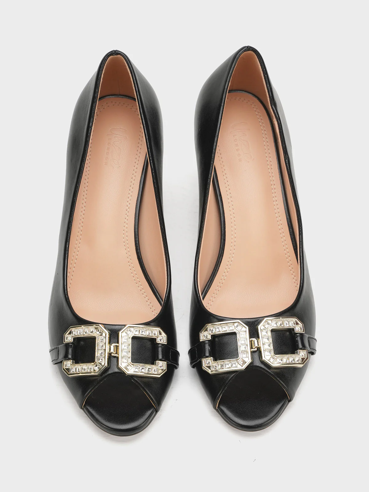 Women "FOPHIA" Open Toe Slip On Sandals - Image 10