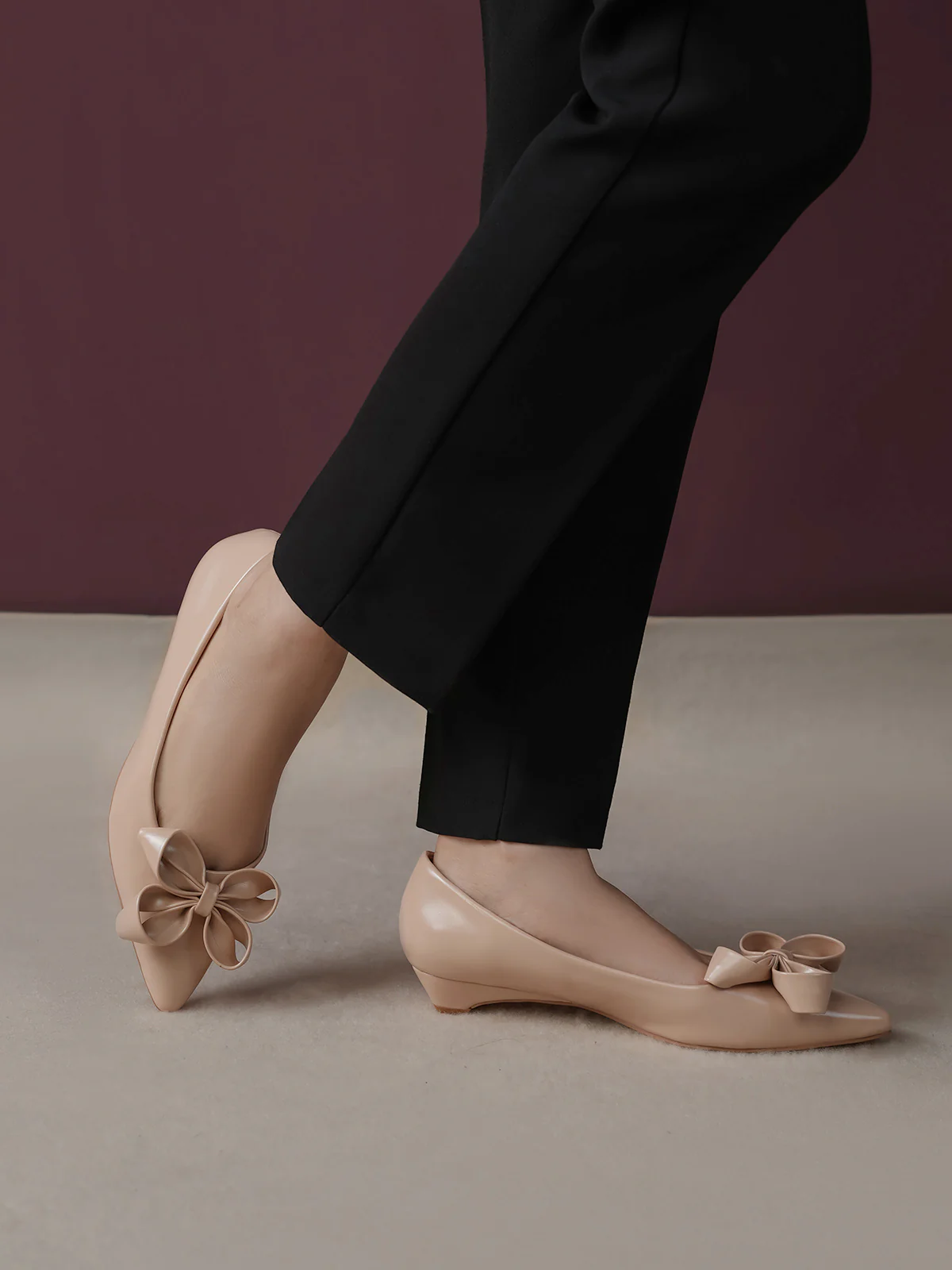 Women "FREIDA" Comfortable Soft Ballerinas - Image 3