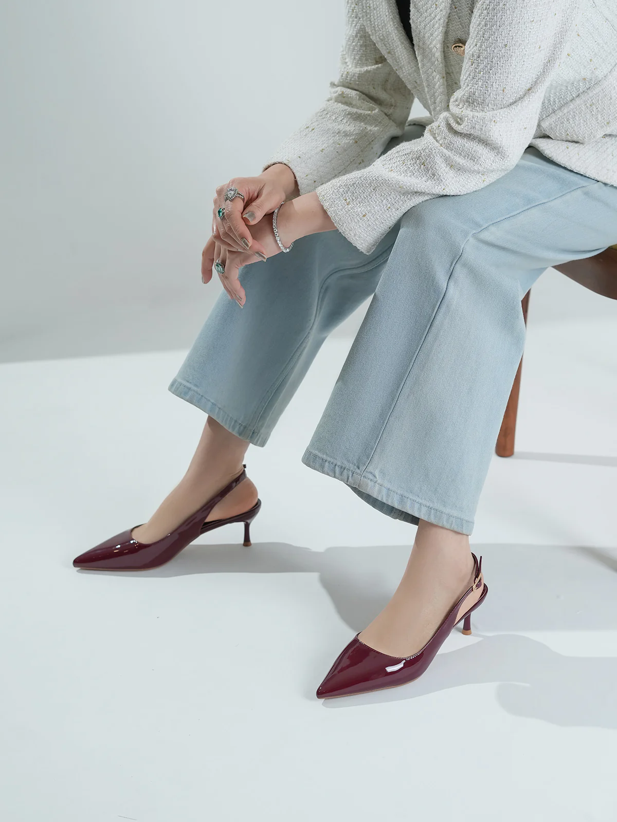 Women "GENTRY" Stylish Buckle Detail Sandals