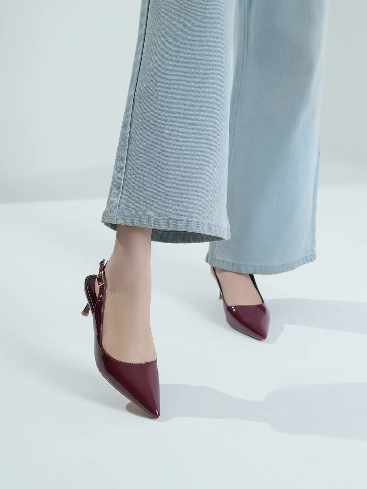 Women "GENTRY" Stylish Buckle Detail Sandals - Image 10