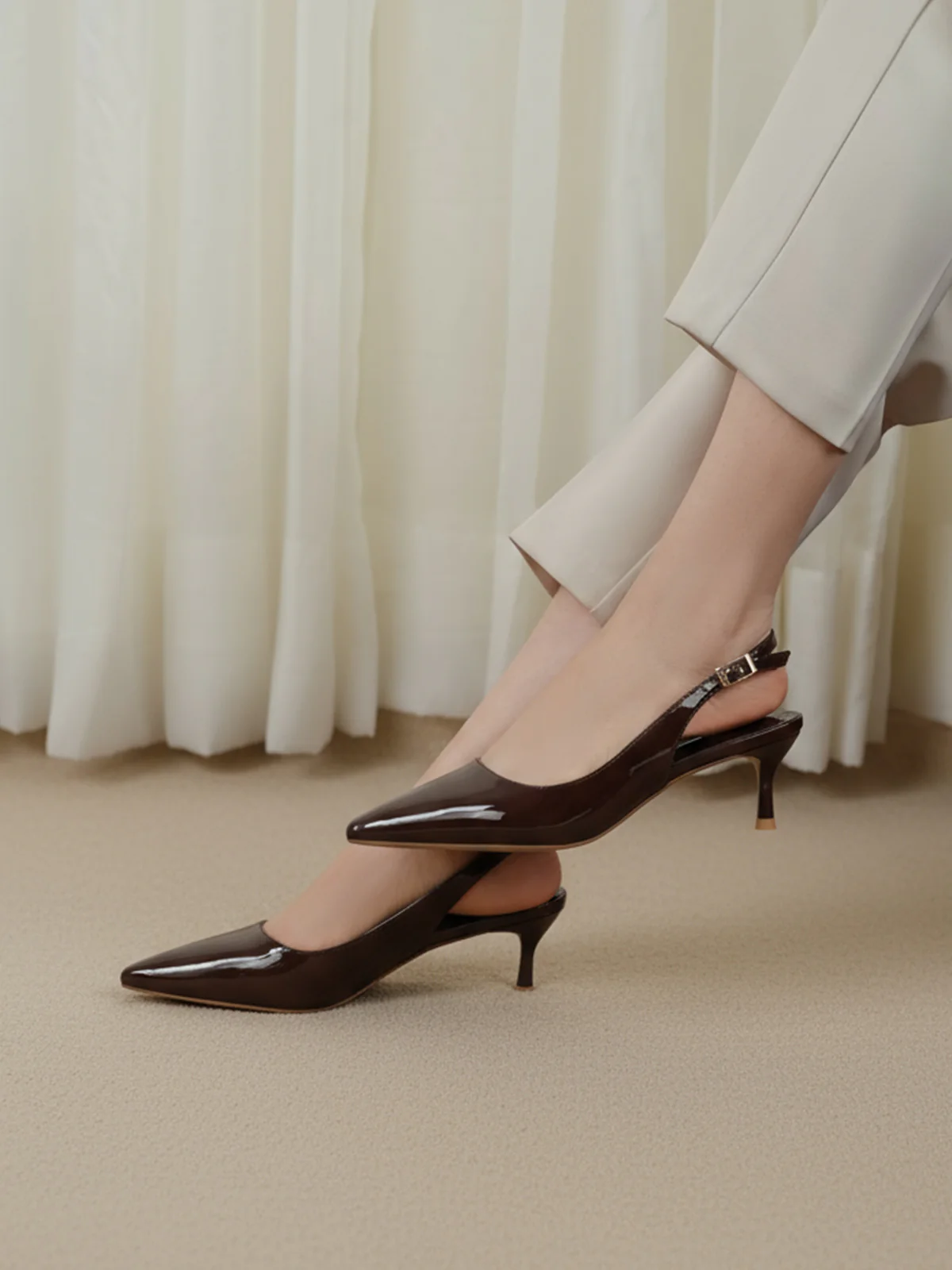 Women "GENTRY" Stylish Buckle Detail Sandals