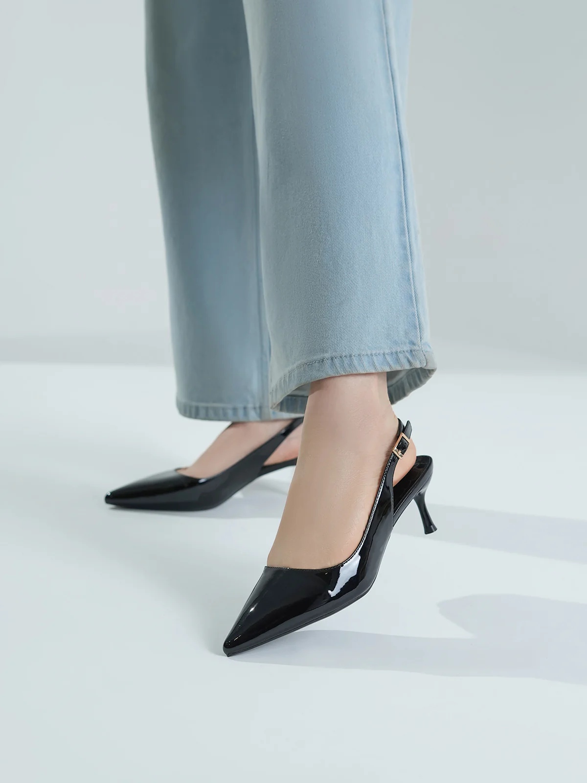 Women "GENTRY" Stylish Buckle Detail Sandals - Image 6