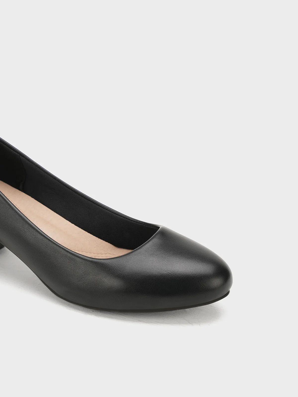 Women "GEORGE" Classic Block Heel Courts - Image 4