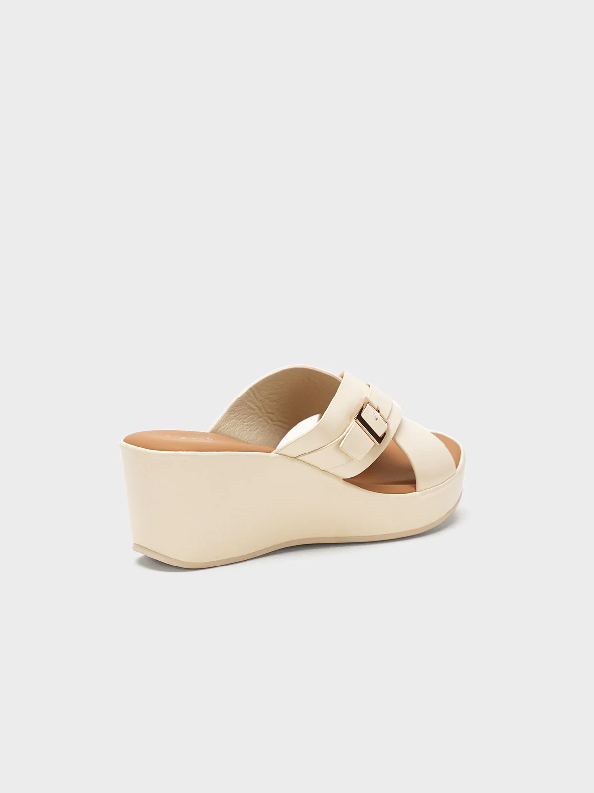 Women "HALLIE" Comfort Wedge Slippers - Image 3