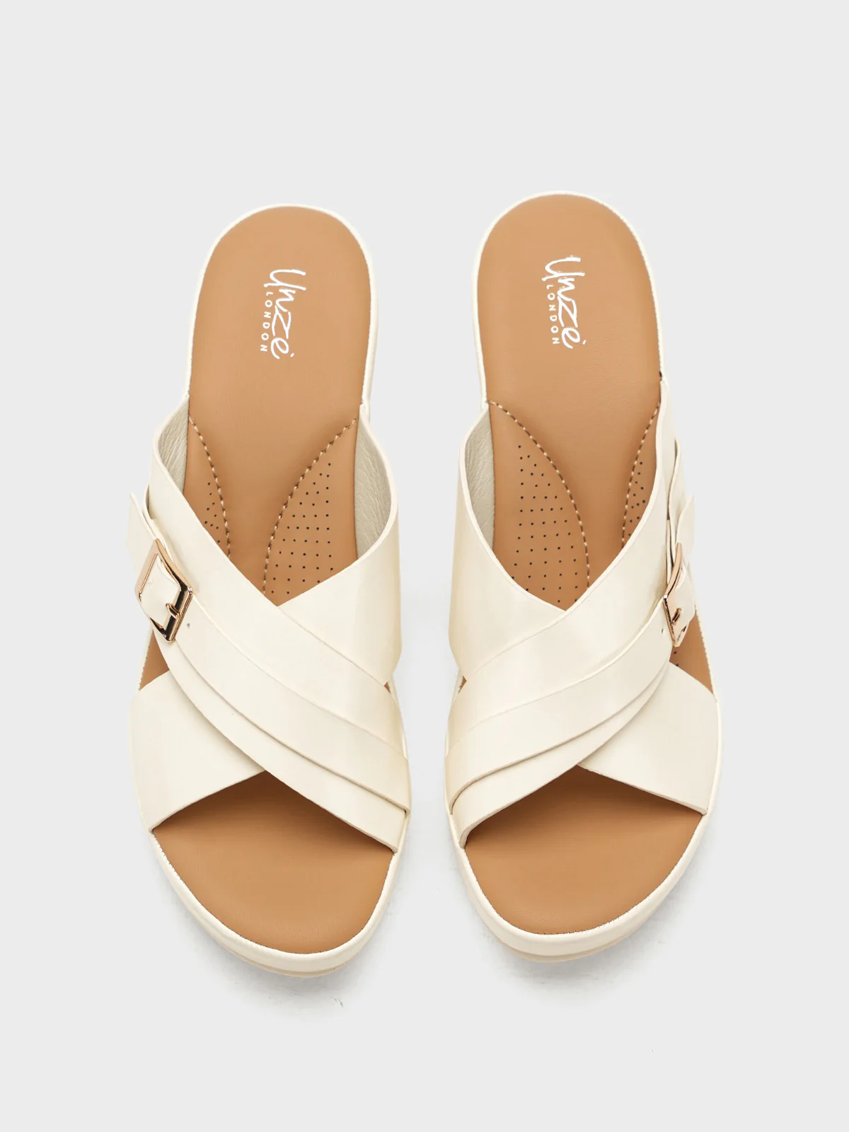 Women "HALLIE" Comfort Wedge Slippers - Image 6