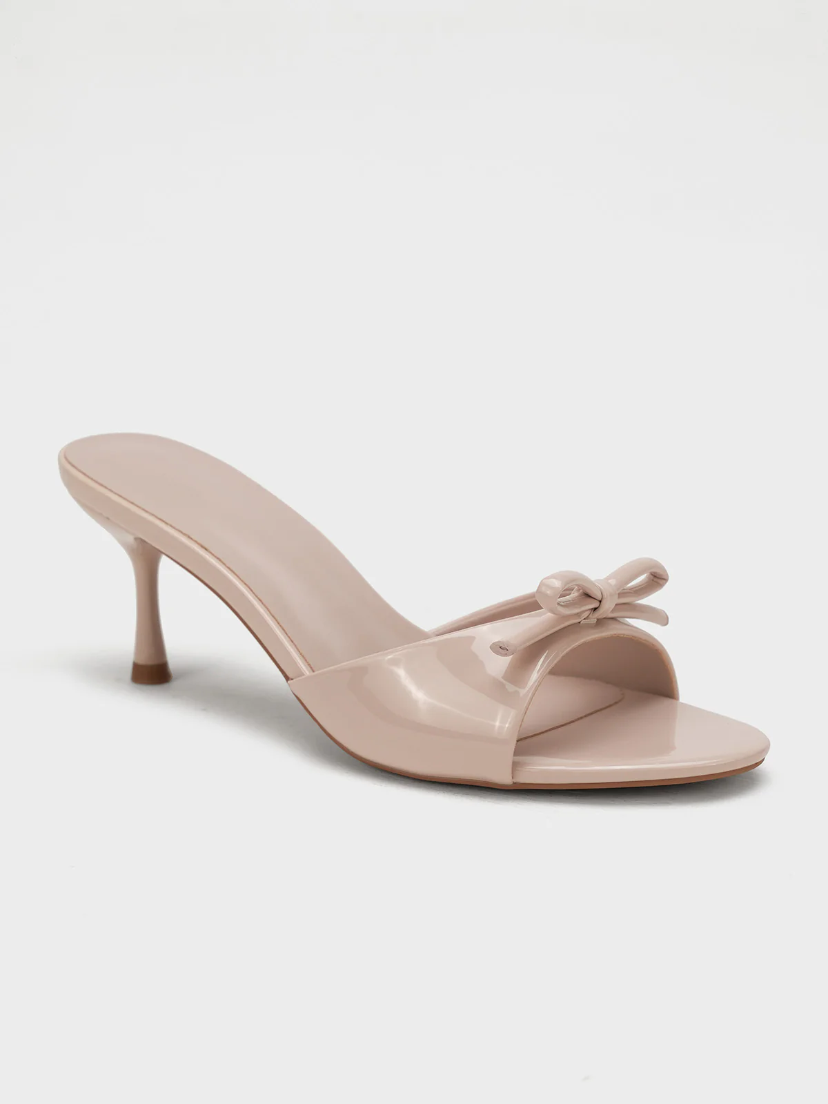 Women "HAVOC" Glossy Slip On Sandals - Image 2