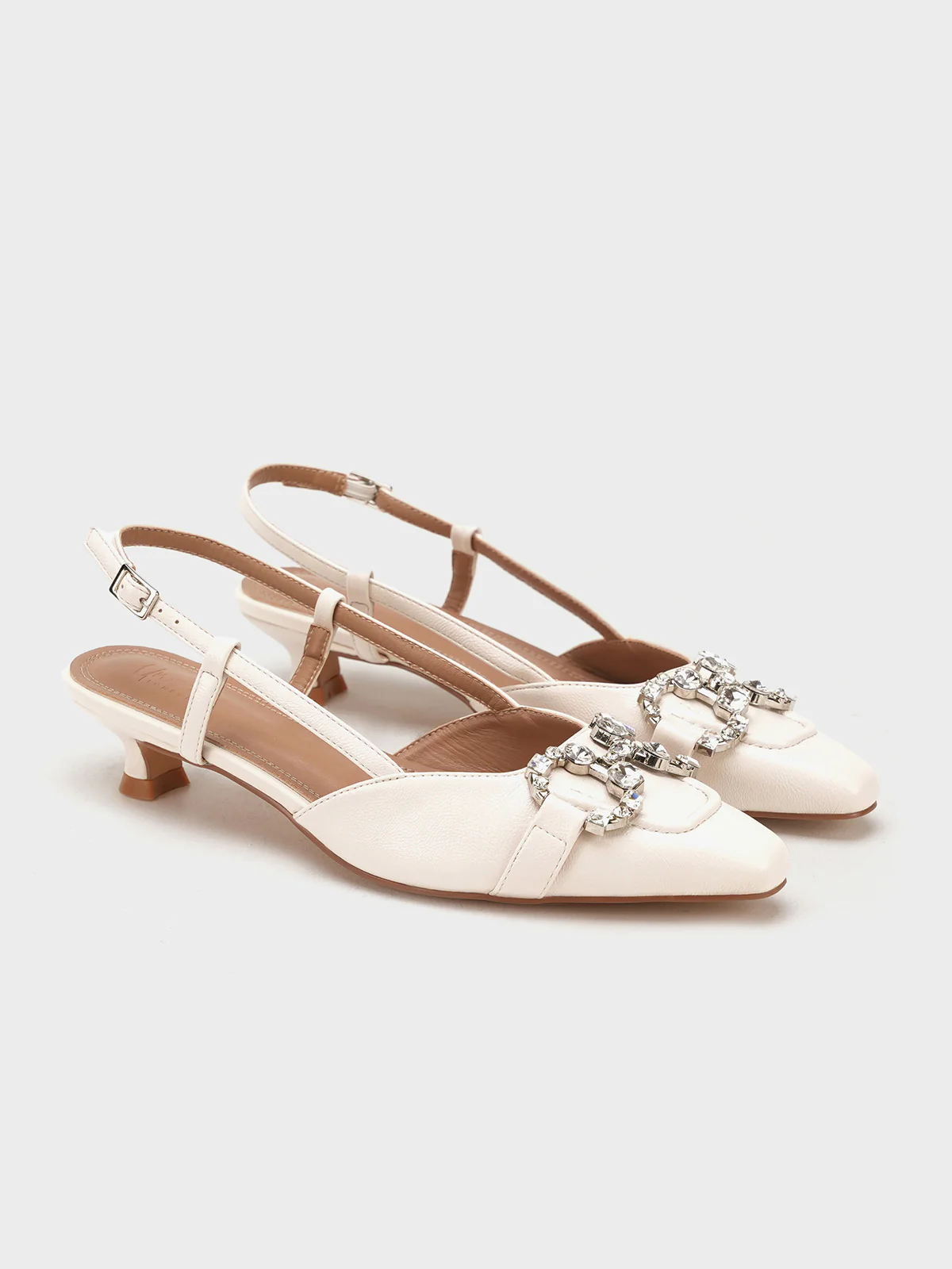 Women "HAYDN" Fancy Buckle Design Sandals - Image 4