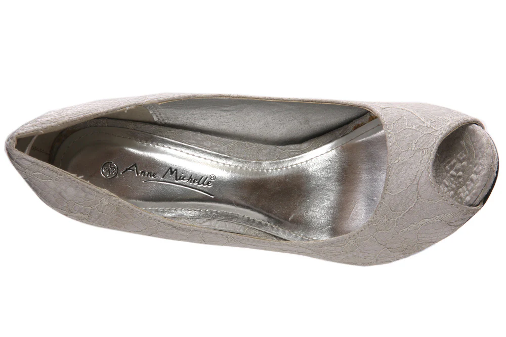 Women High Heel Open Toe Slip On Court Shoes With Stilleto Heel - Image 4