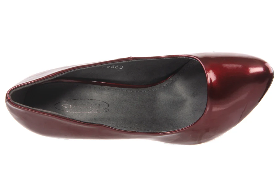 Women High Heel Slip On Court Shoes With Stilleto Heel - Image 4