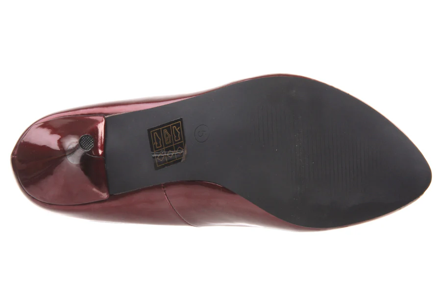 Women High Heel Slip On Court Shoes With Stilleto Heel - Image 5