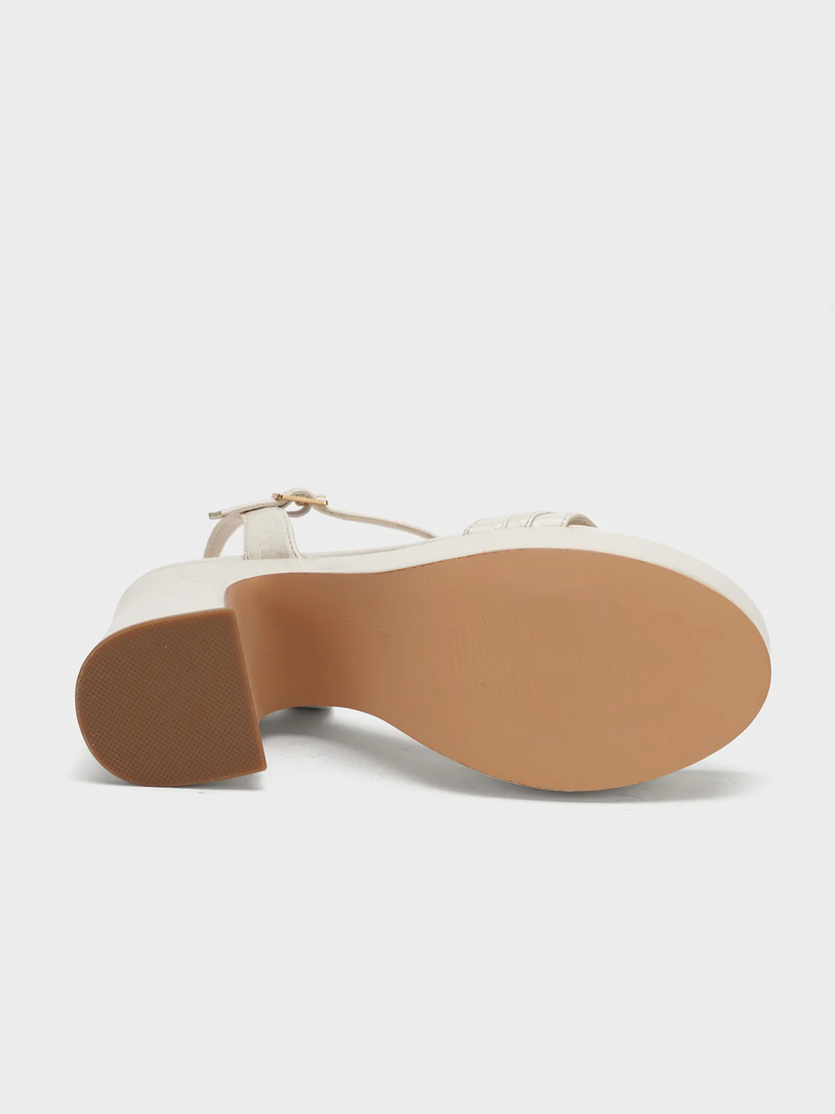 Women "ILANY" Chunky Heel Buckle Sandals - Image 6