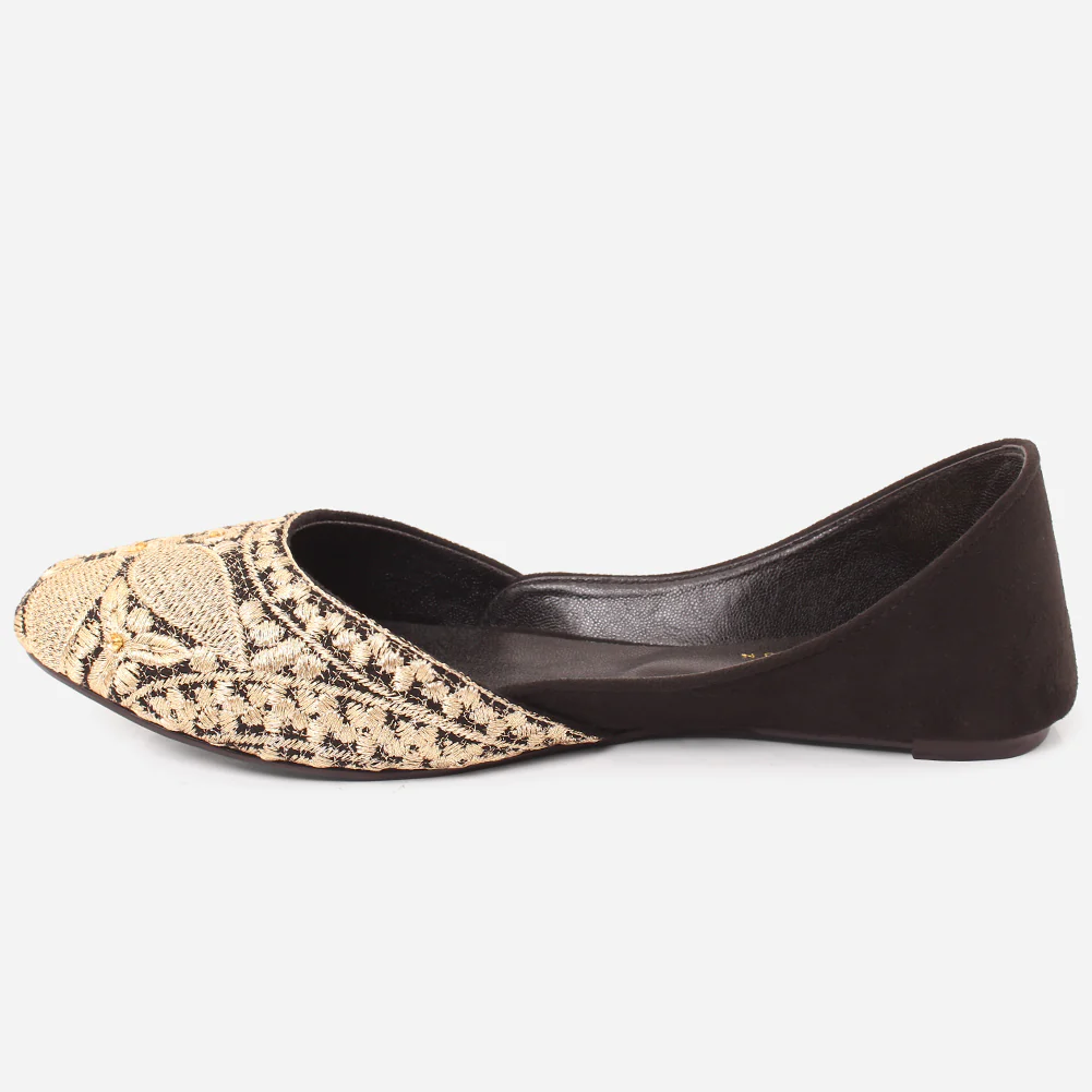 Women "IVY" Flip Flop Tilla Work Traditional Khussa - Image 3