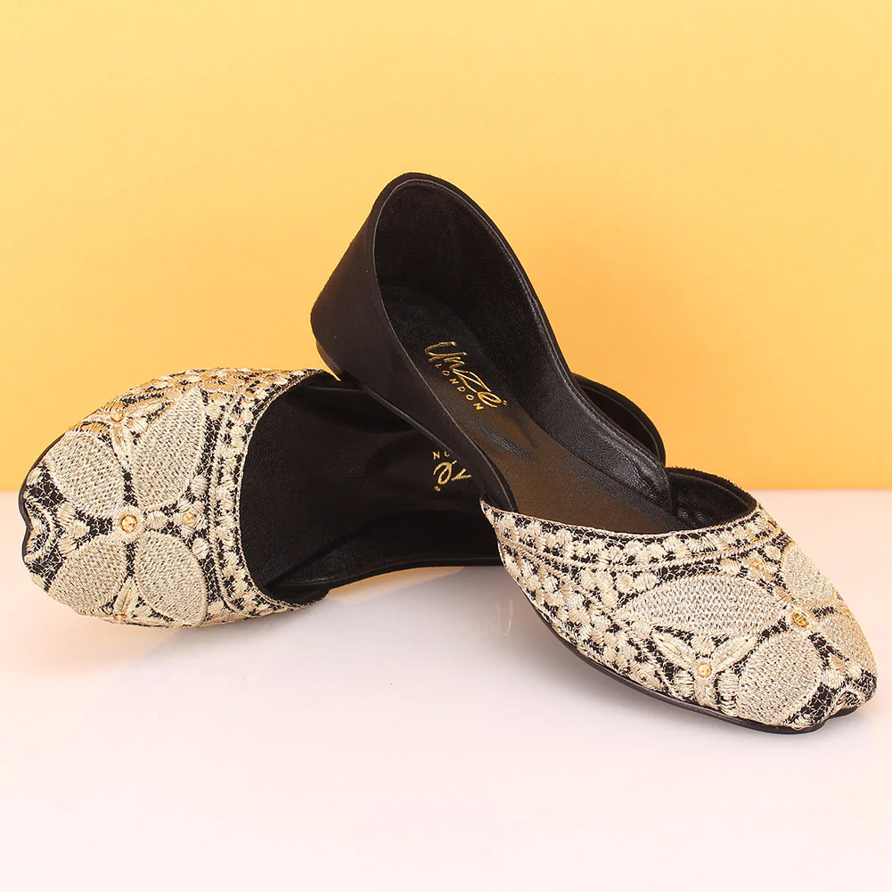 Women "IVY" Flip Flop Tilla Work Traditional Khussa - Image 6