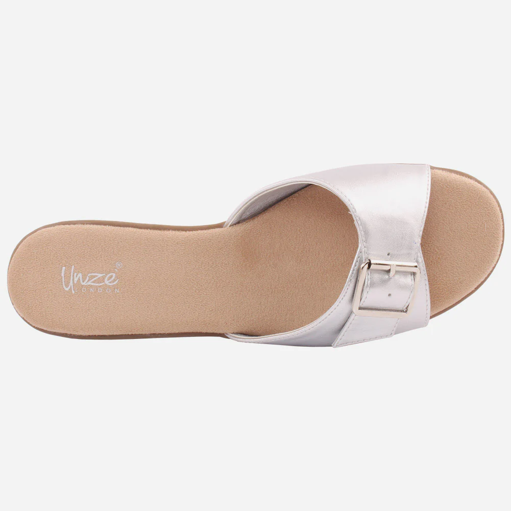 Women "IZABEL" Fabulous High Quality Rubber Sole Slipper - Image 4