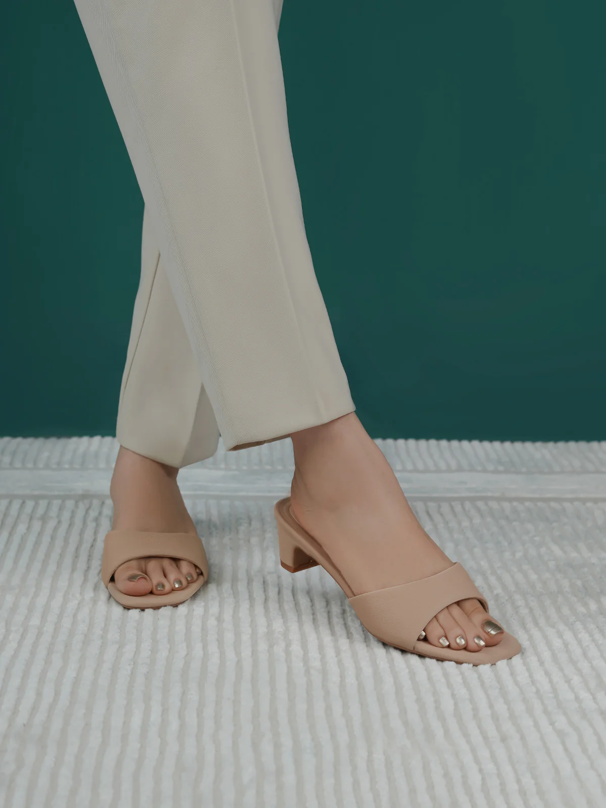 Women "JACIE" Elegant Block Heel Sandals - Image 3