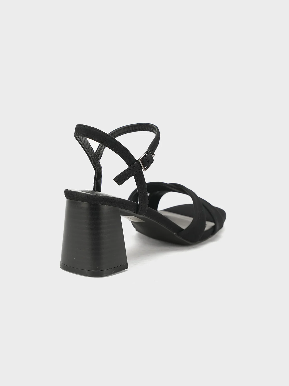 Women "JEFFREY" Block Heel Buckle Sandals - Image 5
