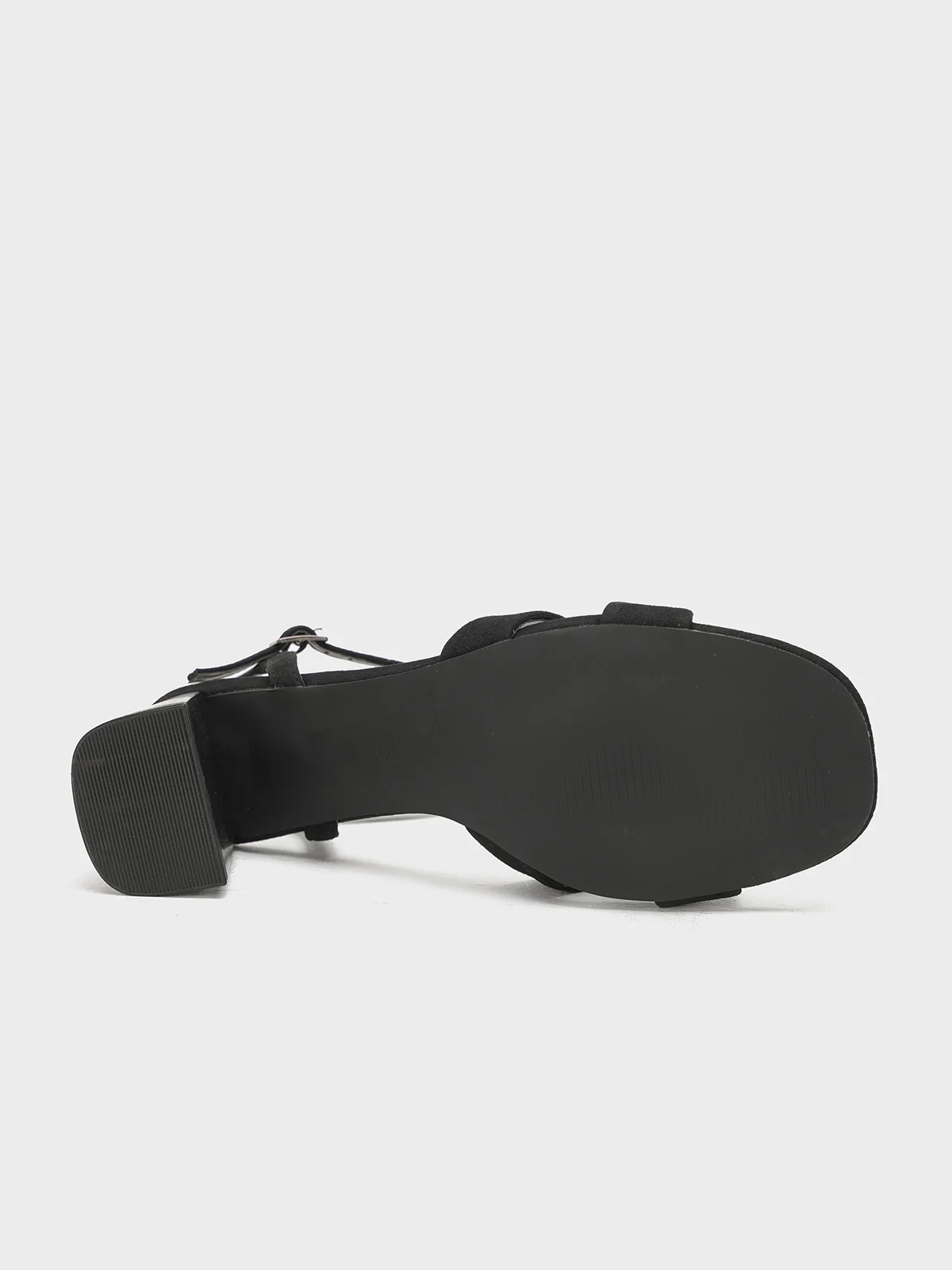 Women "JEFFREY" Block Heel Buckle Sandals - Image 8