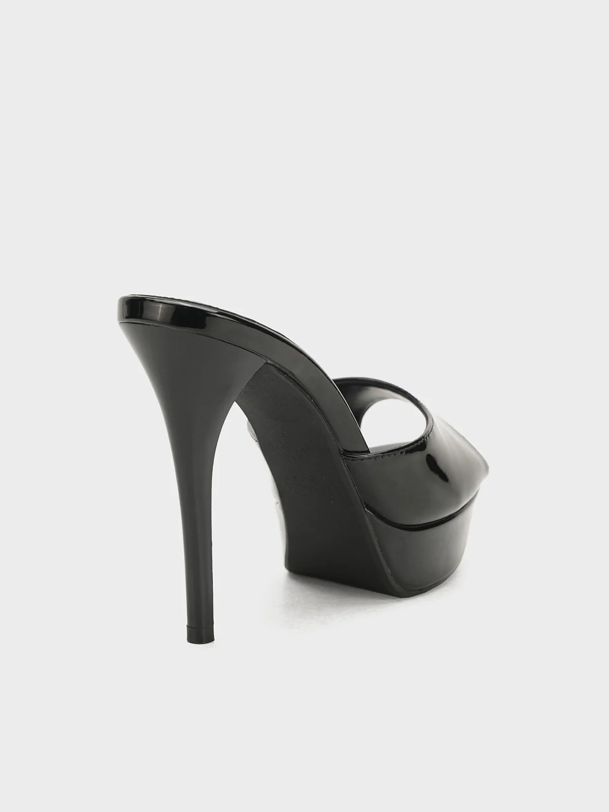 Women "JEREMY" Modern Slip On Heel Sandals - Image 5