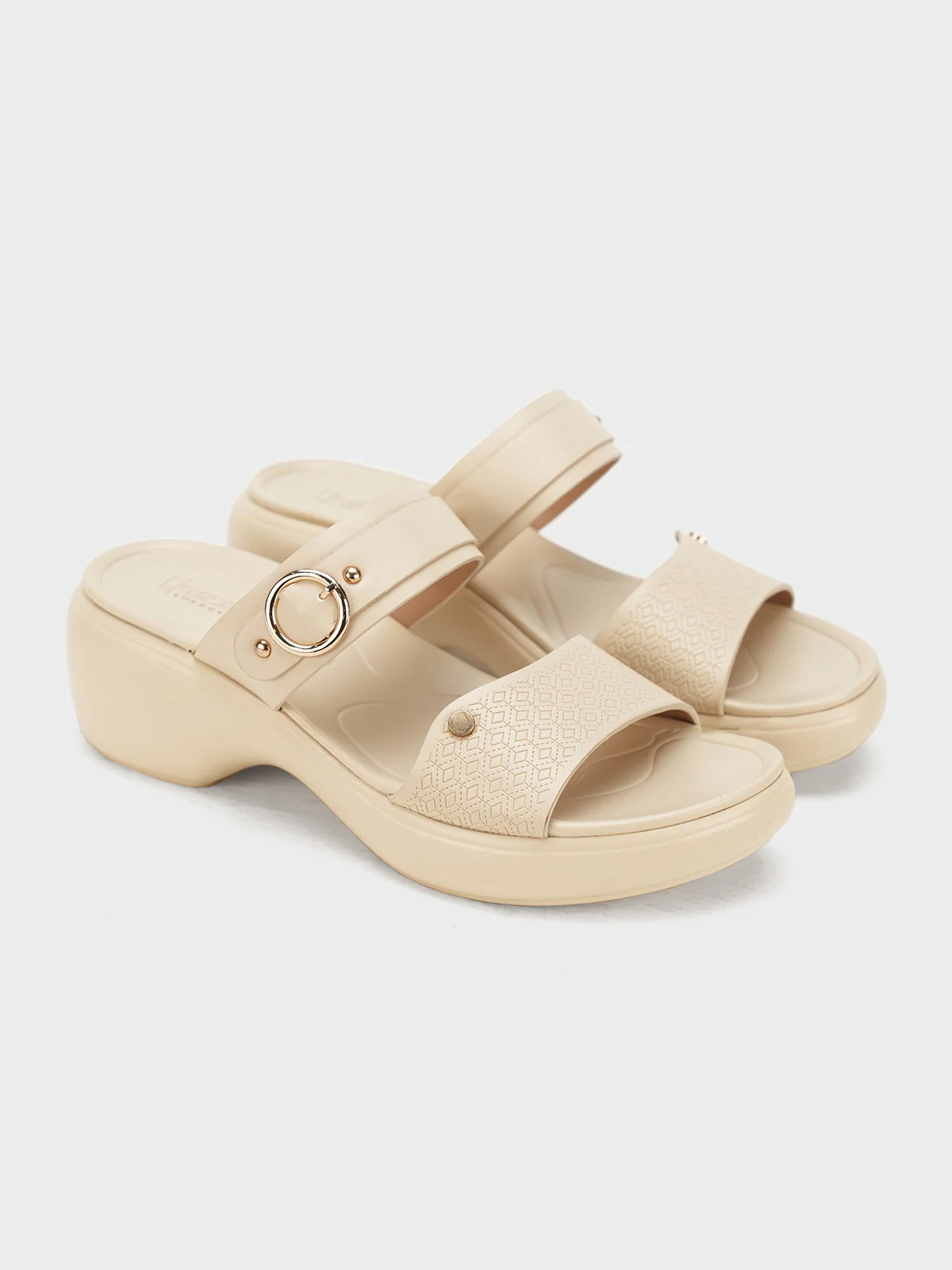 Women "JOSEFA" Comfort Wedge Slippers - Image 4