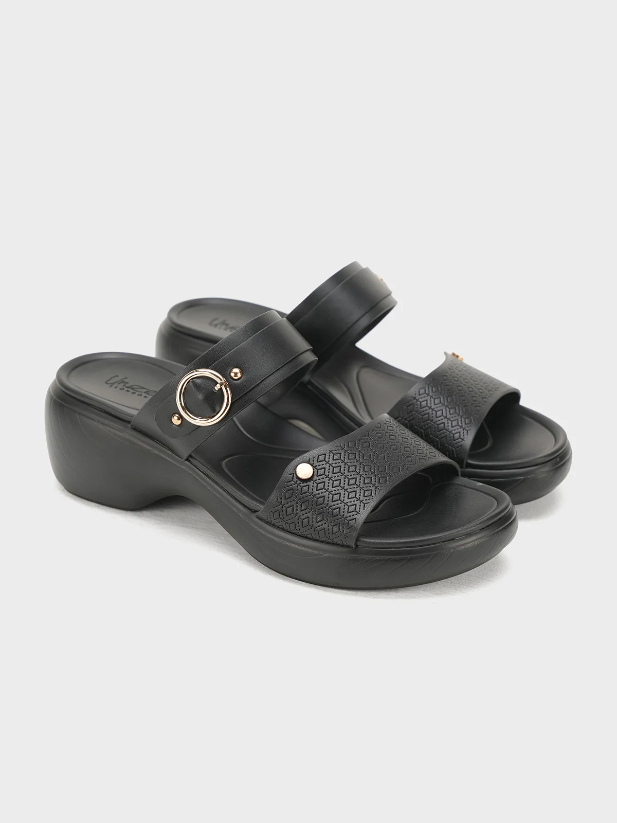 Women "JOSEFA" Comfort Wedge Slippers - Image 4