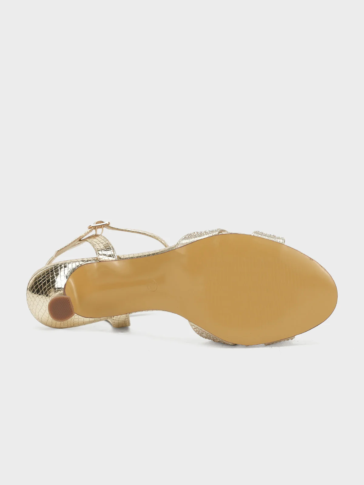 Women "JOSIE" Graceful Spool Heel Sandals - Image 7