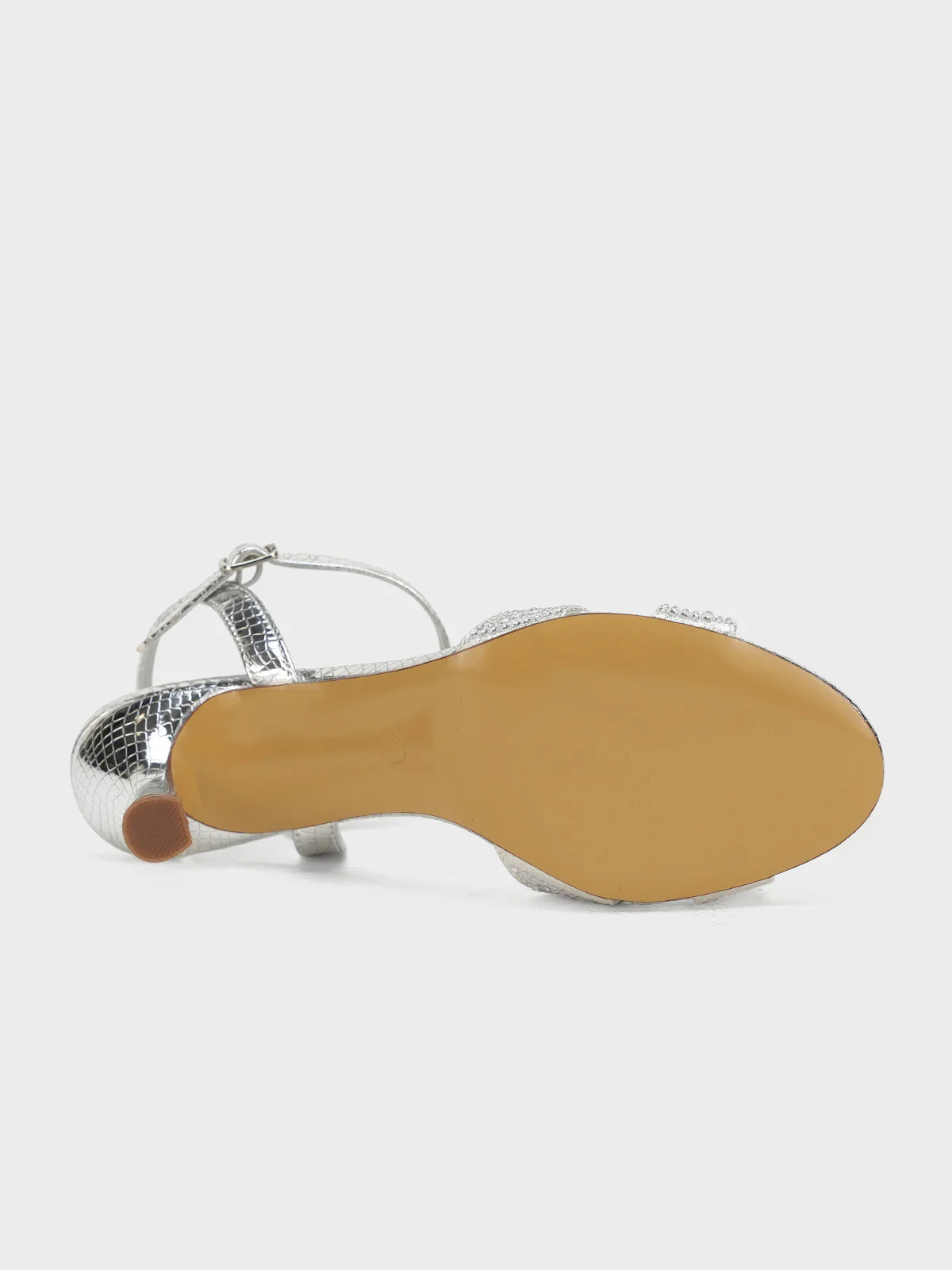 Women "JOSIE" Graceful Spool Heel Sandals - Image 8