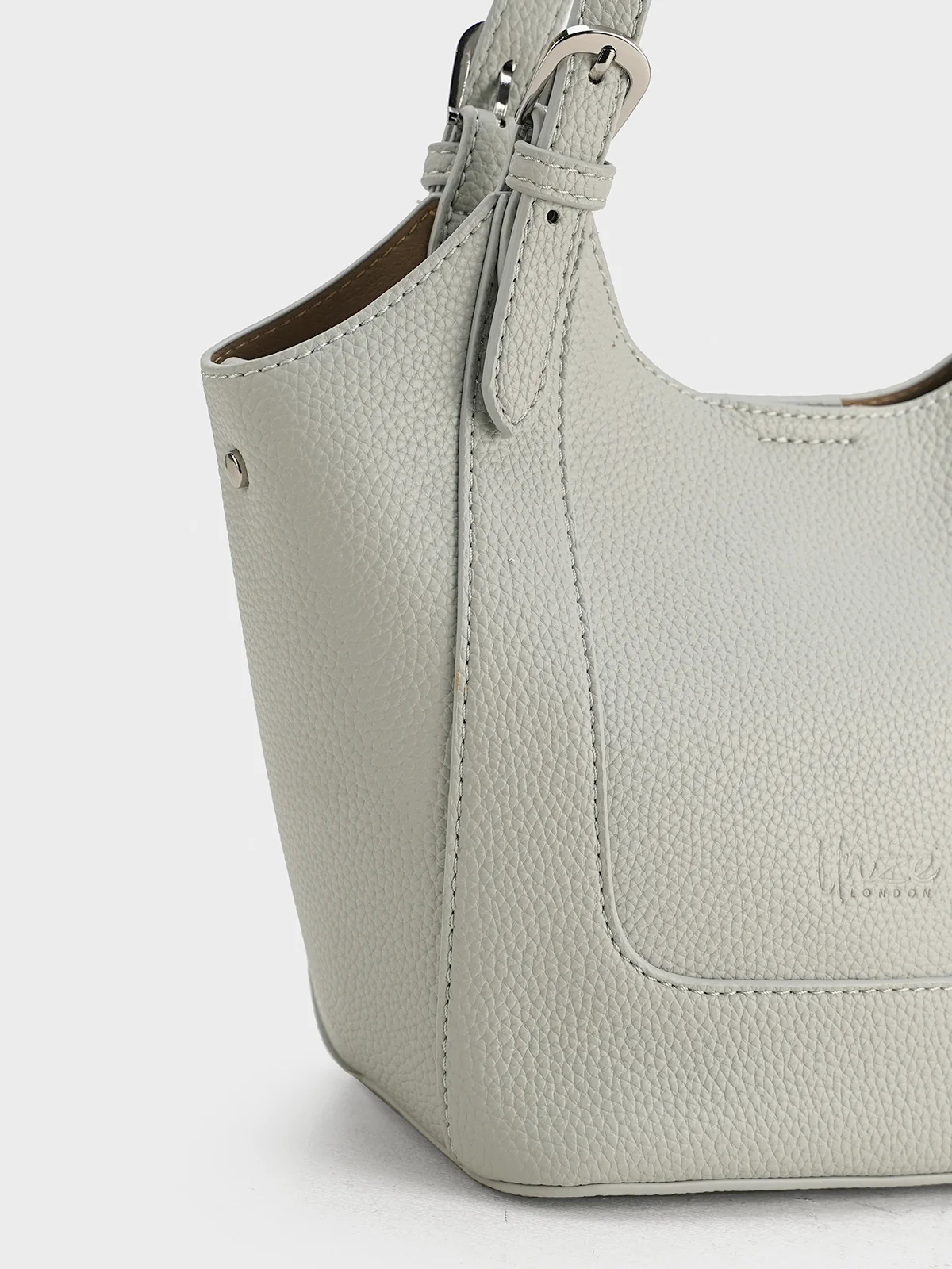 Women "JOZIAH" Modern Shape Bucket Bag - Image 8