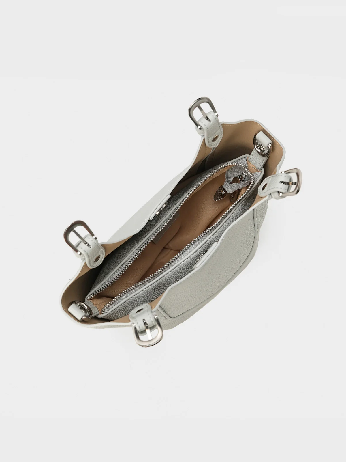 Women "JOZIAH" Modern Shape Bucket Bag - Image 9