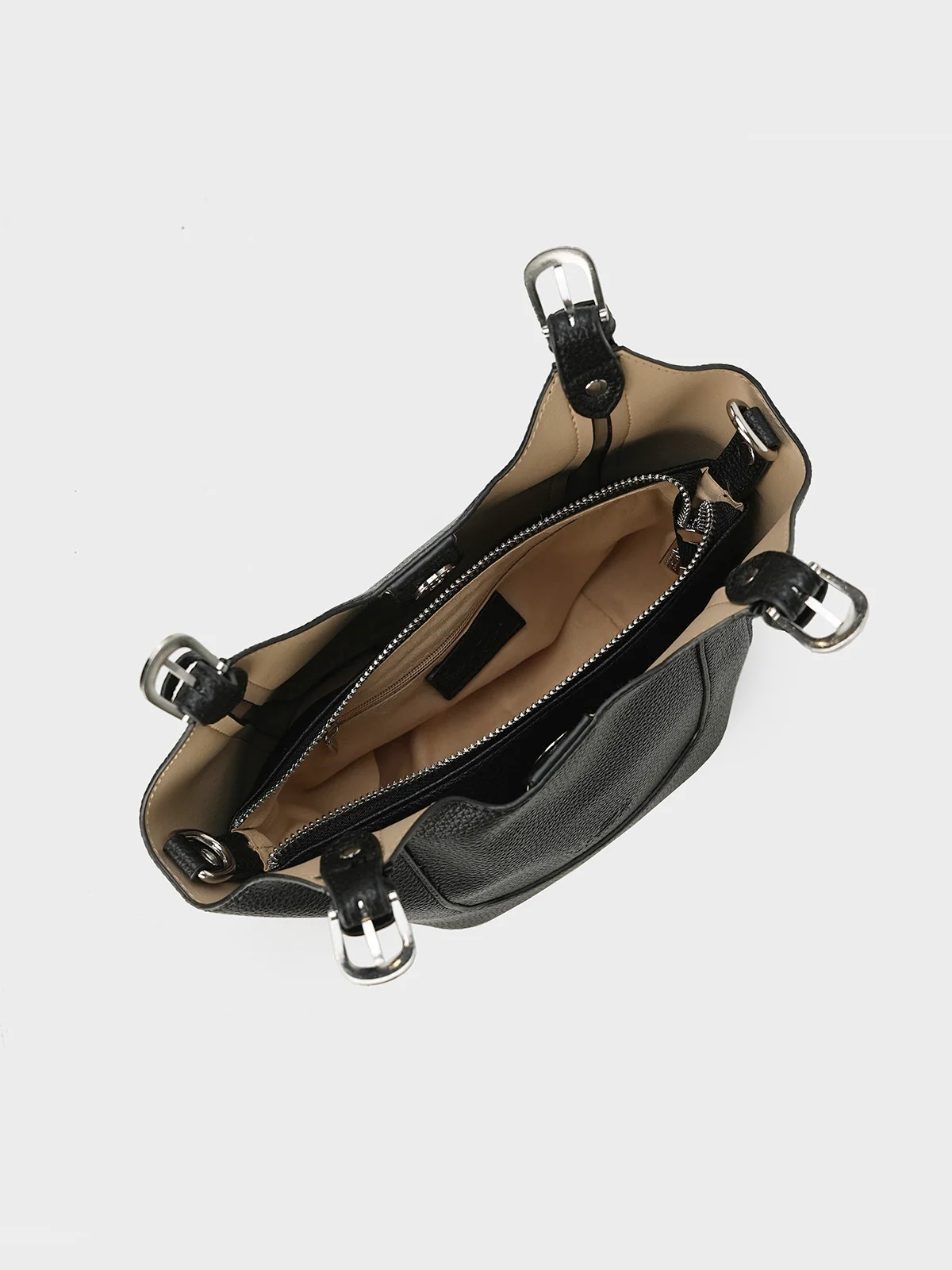 Women "JOZIAH" Modern Shape Bucket Bag - Image 8