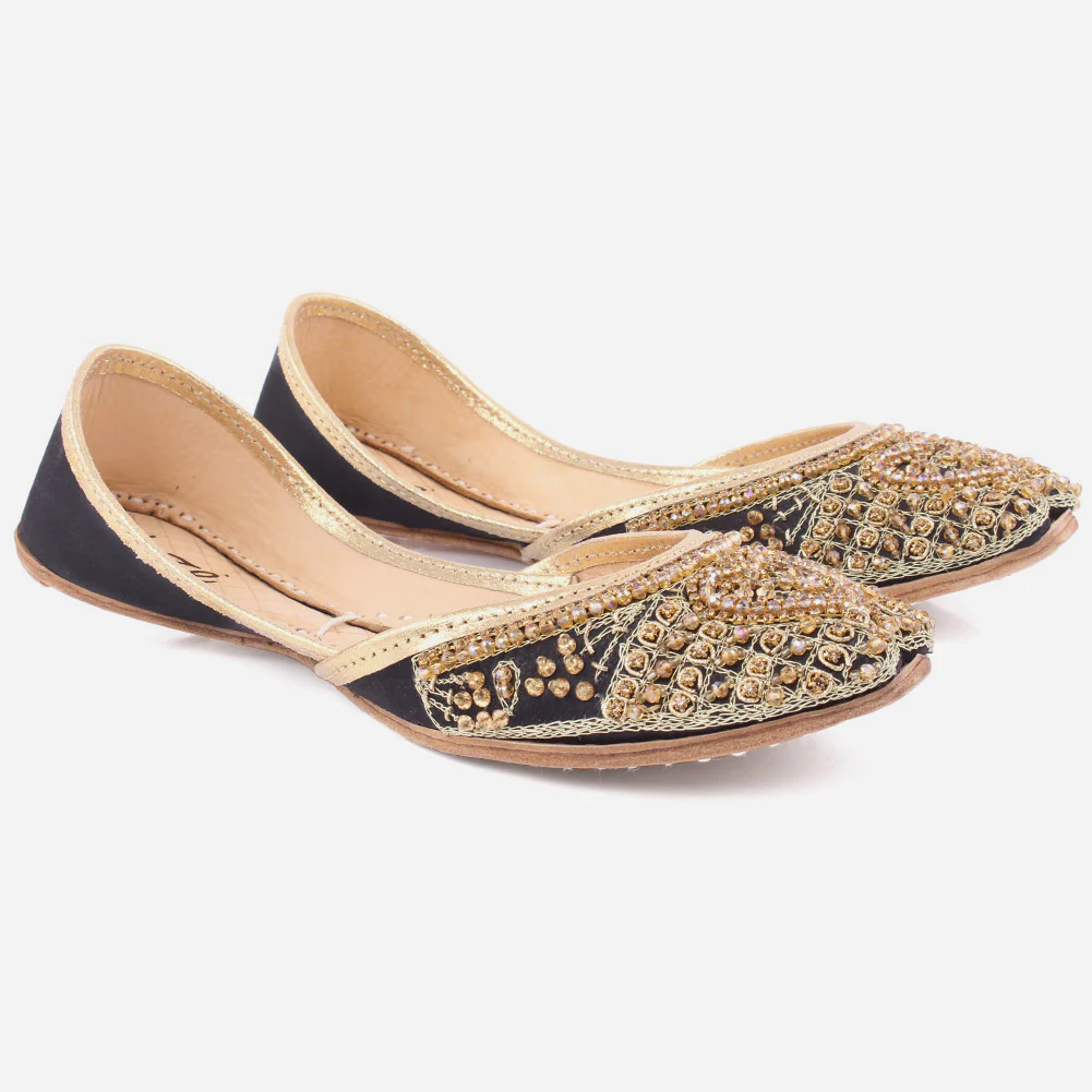 WOMEN "JUDY" TRADITIONAL HANDMADE LEATHER KHUSSA - Image 2