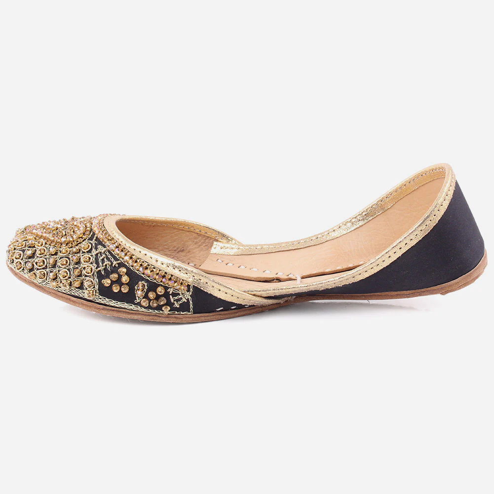 WOMEN "JUDY" TRADITIONAL HANDMADE LEATHER KHUSSA - Image 3