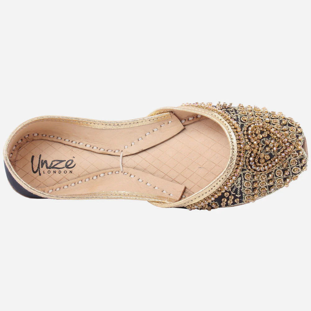 WOMEN "JUDY" TRADITIONAL HANDMADE LEATHER KHUSSA - Image 4