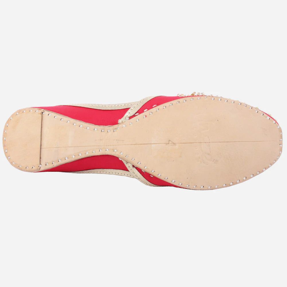 WOMEN "JUDY" TRADITIONAL HANDMADE LEATHER KHUSSA - Image 5