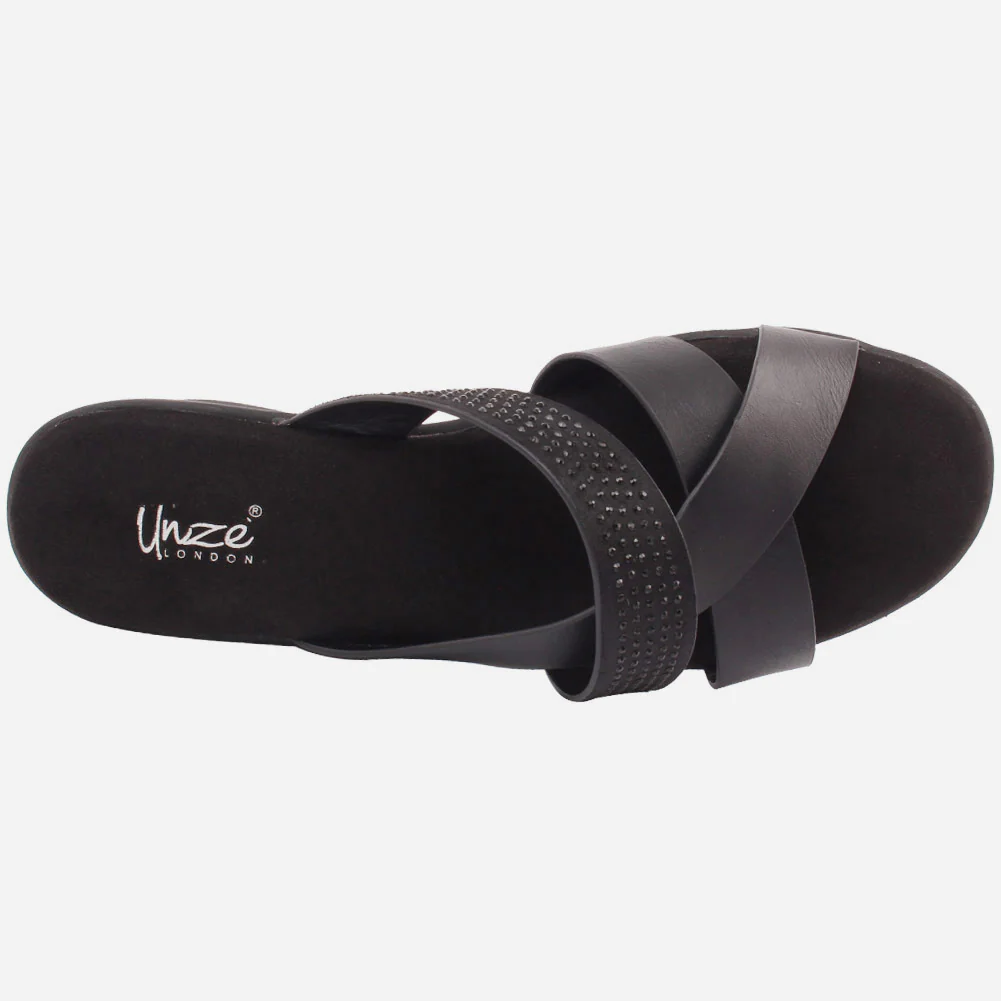 Women "JULIANA" Lightweight Durable Wedge Sandals - Image 4