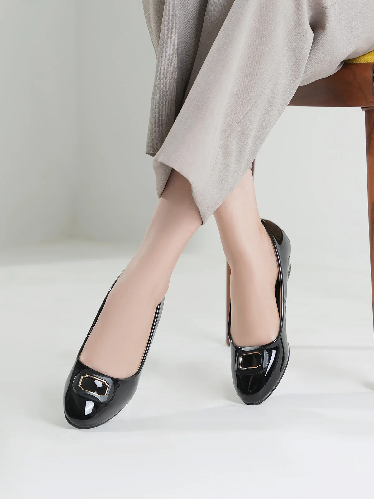 Women "KAFELE" Casual Wedge Courts - Image 9