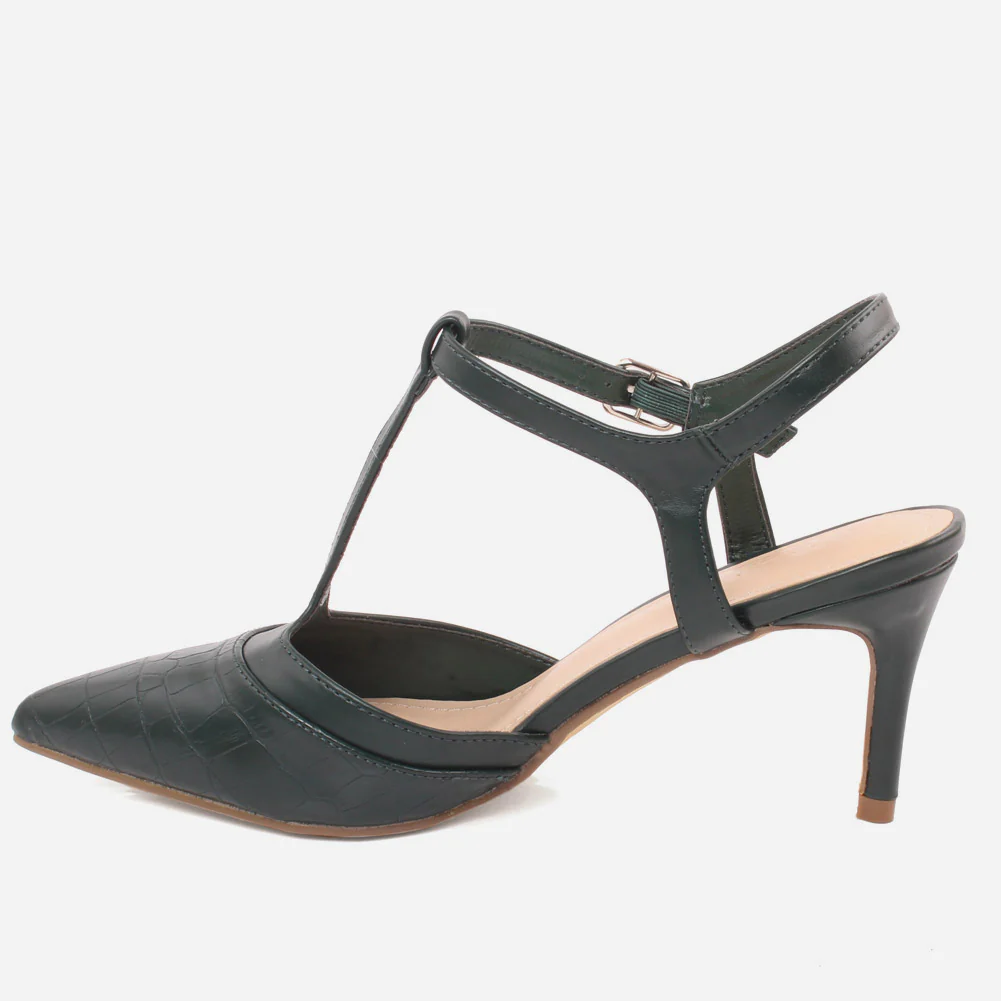 WOMEN "KALEMA" ELEGANT ANKLE STRAP SANDALS - Image 3