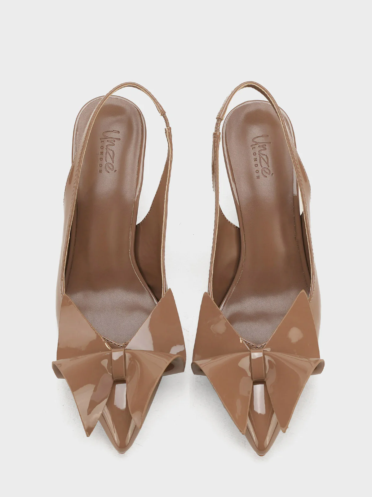 Women "KAYLA" Modern Point Toe Heel Sandals - Image 9