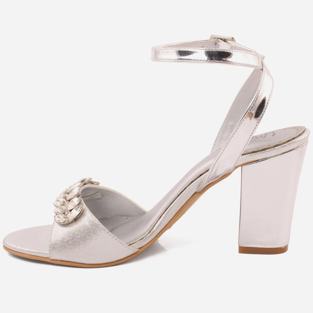 Women "KELLY" Block Heel Sandals - Image 3