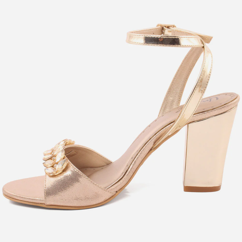 Women "KELLY" Block Heel Sandals - Image 3