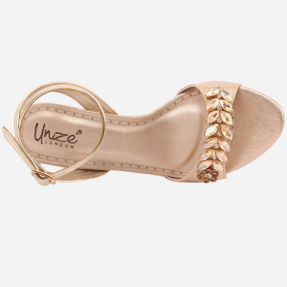 Women "KELLY" Block Heel Sandals - Image 4